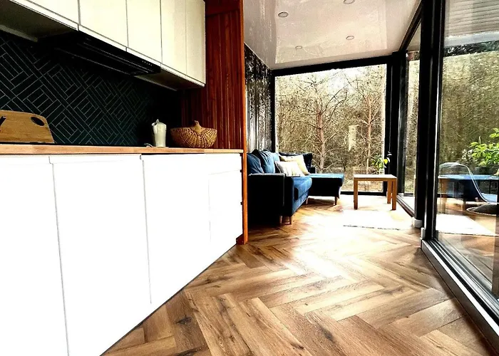 Apartment Przeszklony Tiny House W Lesie Tomczyn